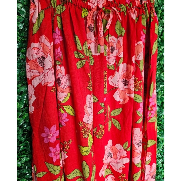 J.Crew Cotton voile maxi skirt in peony vines - Picture 7 of 9